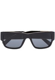 Versace Eyewear Occhiali da sole rettangolari - Nero