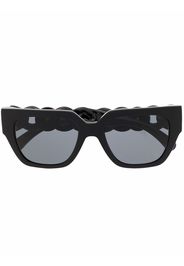 Versace Eyewear Occhiali da sole Medusa squadrati - Nero