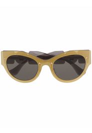 Versace Eyewear Occhiali da sole cat-eye Medusa - Oro