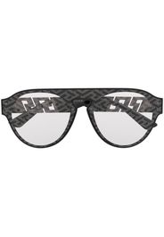 Versace Eyewear Occhiali da sole Greca - Nero