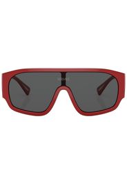 Versace Eyewear Occhiali da sole con montatura stile pilota - Rosso