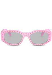 Versace Eyewear Biggie stud-embellished sunglasses - Rosa