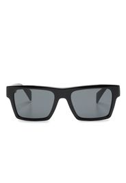 Versace Eyewear Occhiali da sole squadrati con dettaglio Greca - Nero