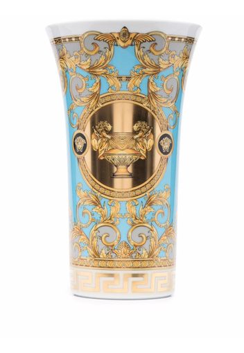 Versace Home Vaso con stampa barocca - Blu