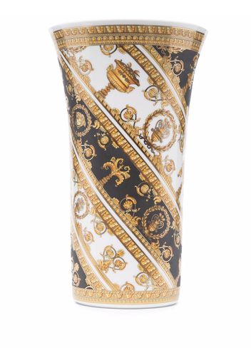 Versace Home barocco-print vase - Oro