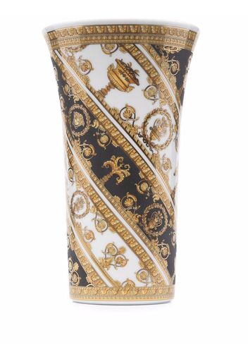 Versace Home Barocco-print vase - Oro