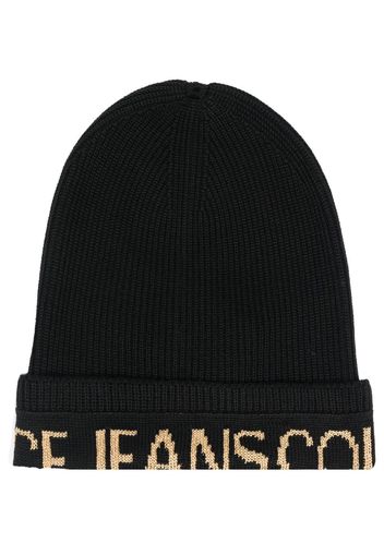 Versace Jeans Couture Berretto a coste - Nero