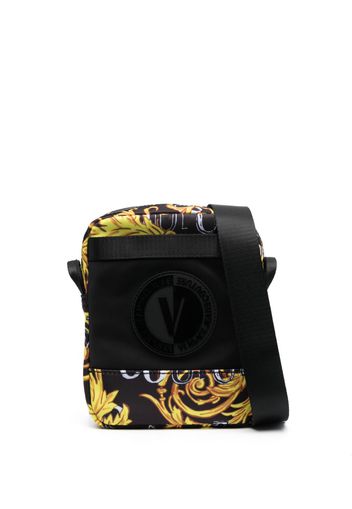 Versace Jeans Couture Barocco-print messenger bag - Nero