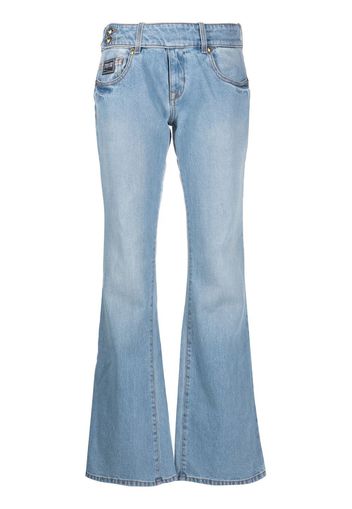 Versace Jeans Couture flared denim jeans - Blu