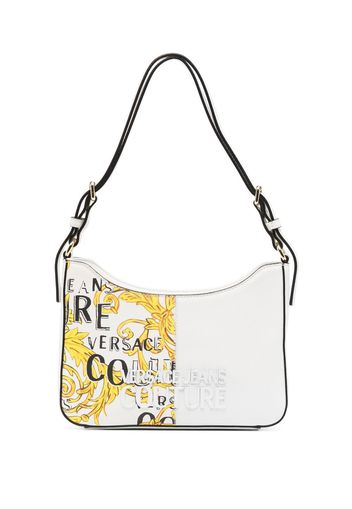 Versace Jeans Couture Barocco print shoulder bag - Bianco