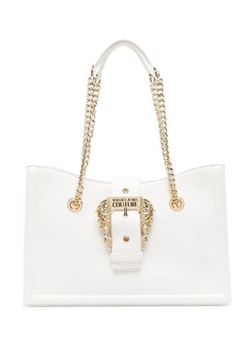 Versace Jeans Couture buckle-detail tote bag - Bianco