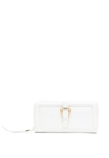 Versace Jeans Couture Barocco-buckle wallet - Bianco