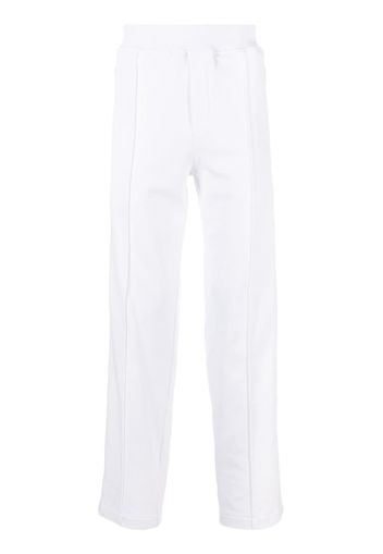 Versace Jeans Couture pleated cotton trousers - Bianco