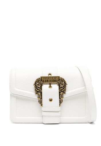 Versace Jeans Couture Borsa a tracolla con fibbia - Bianco