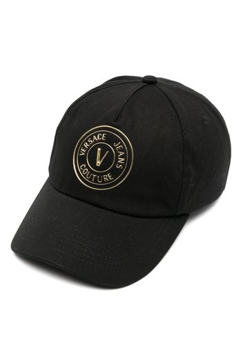 Versace Jeans Couture logo-print cotton baseball cap - Nero