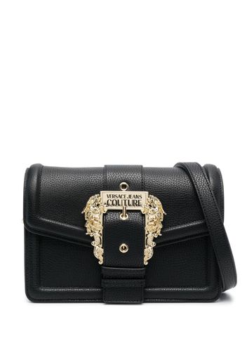 Versace Jeans Couture baroque-buckle satchel bag - Nero