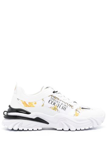 Versace Jeans Couture Baroccoflage-print low-top sneakers - Bianco