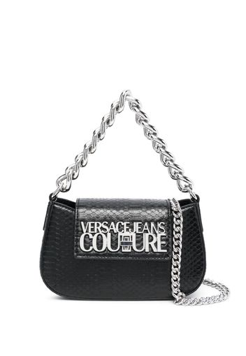 Versace Jeans Couture logo-plaque crossbody bag - Nero