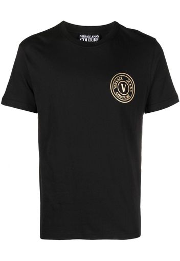 Versace Jeans Couture logo-print short-sleeved T-shirt - Nero