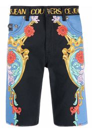 Versace Jeans Couture graphic print shorts - Nero