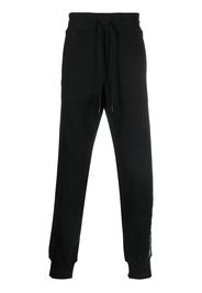 Versace Jeans Couture Pantaloni sportivi con banda logo - Nero