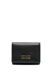 Versace Jeans Couture Portafoglio con placca logo - Nero