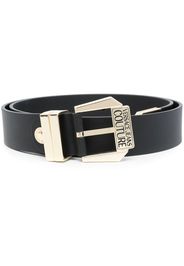 Versace Jeans Couture buckle-fastening leather belt - Black