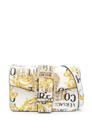 Versace Jeans Couture Borsa a tracolla con stampa - Bianco