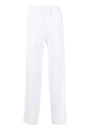 Versace Jeans Couture pleated cotton trousers - Bianco