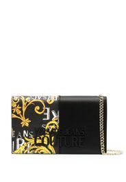 Versace Jeans Couture embossed-logo crossbody bag - Nero