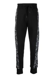 Versace Jeans Couture logo-Couture cotton track pant - Nero