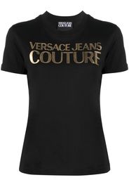 Versace Jeans Couture T-shirt con stampa - Nero