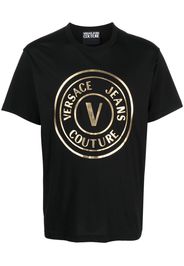 Versace Jeans Couture T-shirt con stampa - Nero