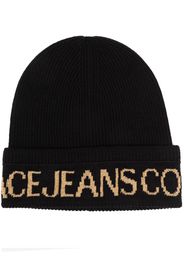 Versace Jeans Couture Berretto con logo - Nero