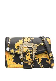 Versace Jeans Couture baroque-print satchel bag - Nero