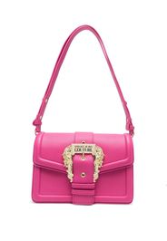 Versace Jeans Couture Baroque-buckle crossbody bag - Rosa