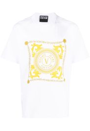 Versace Jeans Couture T-shirt con stampa - Bianco