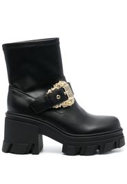 Versace Jeans Couture Stivali con fibbia decorativa 75mm - Nero