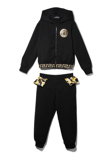 Versace Kids Medusa hooded tracksuit set - Nero