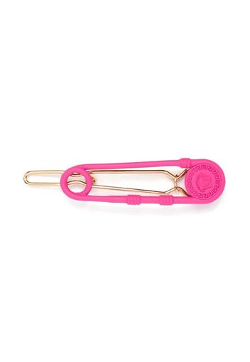 Versace Kids Medusa-embellished hair clip - Oro