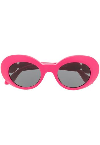 Versace Kids Occhiali da sole ovali - Rosa