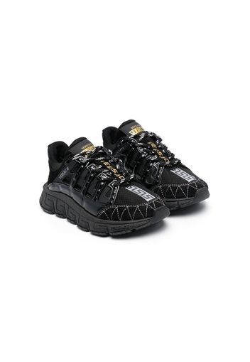 Versace Kids Sneakers Trigreca - Nero