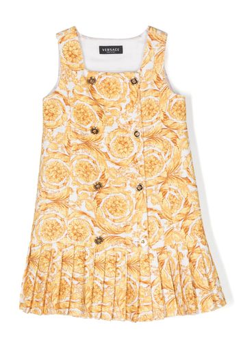 Versace Kids Abito con stampa - Bianco