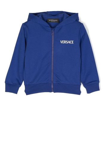 Versace Kids Felpa con cappuccio - Blu