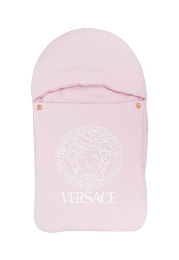 Versace Kids Medusa-print sleeping bag - Rosa