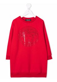 Versace Kids Abito modello felpa Medusa - Rosso