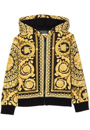 Versace Kids Felpa con zip - Nero