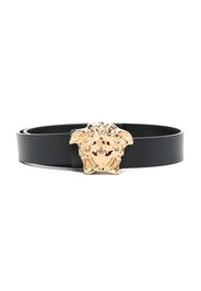 Versace Kids Cintura Medusa con fibbia - Nero