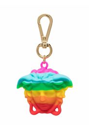 Versace Kids Medusa pendant keyring - Blu