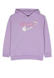 Versace Kids Felpa Medusa con stampa - Viola